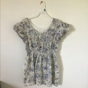 Unique Boho Lace Top